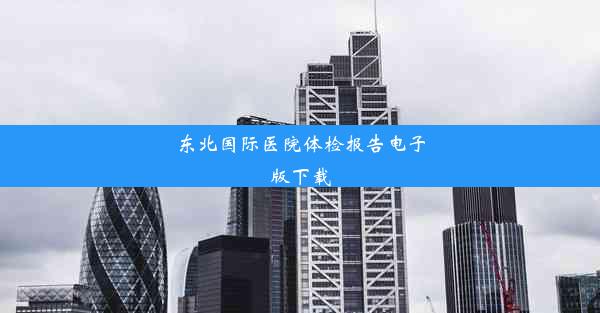 东北国际医院体检报告电子版下载